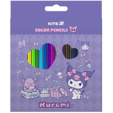 Олівці кольорові, 24 шт. Kuromi HK25-055 Kite