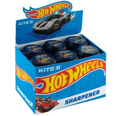 Точилка з контейнером кругла Hot Wheels HW24-117 Kite