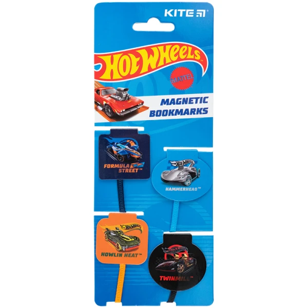 Набір магнітних закладок-лясе Hot Wheels HW24-497 Kite