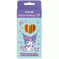 Олівці кольорові двосторонні, 12 шт. Kuromi HK25-054-2 Kite