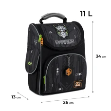 Рюкзак GoPack Education каркасний GO25-5001S-8 Warrior