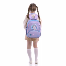 Рюкзак GoPack Education каркасний GO25-597M-3 Fairytale Unicorn