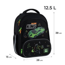 Рюкзак GoPack Education каркасний GO25-597M-5 Rasing King