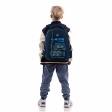 Рюкзак GoPack Education напівкаркасний GO25-165M-7 Level Up
