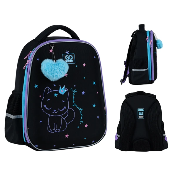 Рюкзак GoPack Education напівкаркасний GO25-165M-2 Meowjestical