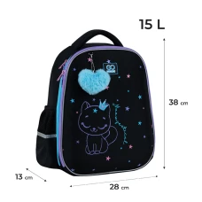 Рюкзак GoPack Education напівкаркасний GO25-165M-2 Meowjestical