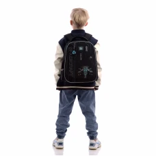 Рюкзак GoPack Education напівкаркасний GO25-165M-5 Spacecraft