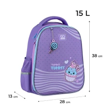 Рюкзак GoPack Education напівкаркасний GO25-165M-3 Yummy