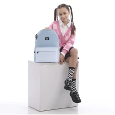Рюкзак GoPack Education Teens GO25-140L-2 сіро-блакитний