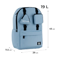Рюкзак GoPack Education Teens GO25-178L-3 сіро-блакитний