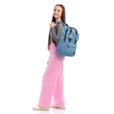 Рюкзак GoPack Education Teens GO25-178L-3 сіро-блакитний