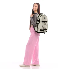 Рюкзак GoPack Education Teens GO25-186L-4 бежевий