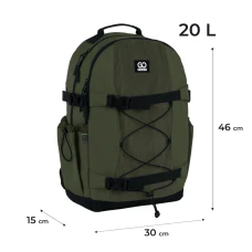 Рюкзак GoPack Education Teens GO25-186L-3 хакі