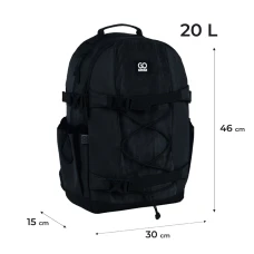 Рюкзак GoPack Education Teens GO25-186L-1 чорний