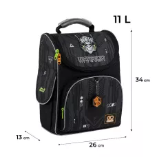 Рюкзак GoPack Education каркасний GO25-5001S-8 Warrior