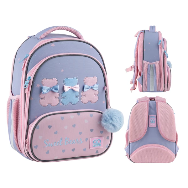 Рюкзак GoPack Education каркасний GO25-597M-2 Lovely Bears
