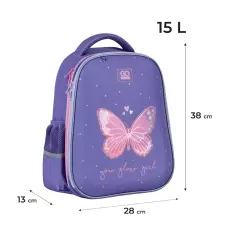 Рюкзак GoPack Education напівкаркасний GO25-165M-4 Glowing