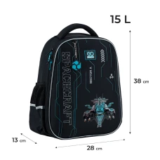 Рюкзак GoPack Education напівкаркасний GO25-165M-5 Spacecraft