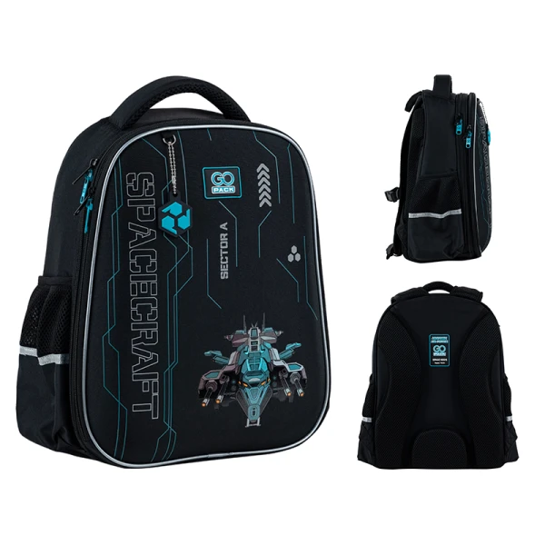 Рюкзак GoPack Education напівкаркасний GO25-165M-5 Spacecraft