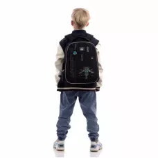Рюкзак GoPack Education напівкаркасний GO25-165M-5 Spacecraft