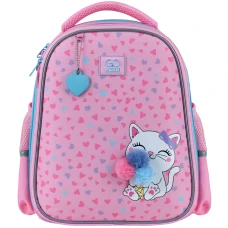 Рюкзак GoPack Education напівкаркасний GO25-165S-2 Fluffy Kitten