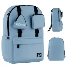 Рюкзак GoPack Education Teens GO25-178L-3 сіро-блакитний