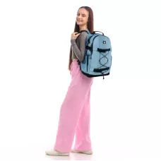 Рюкзак GoPack Education Teens GO25-186L-2 блакитний