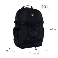 Рюкзак GoPack Education Teens GO25-186L-1 чорний