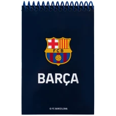 Блокнот пласт обкл., спіраль А6, 48арк., нелінований FC Barcelona BC25-196 Kite