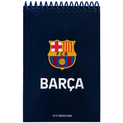Блокнот пласт обкл., спіраль А6, 48арк., нелінований FC Barcelona BC25-196 Kite