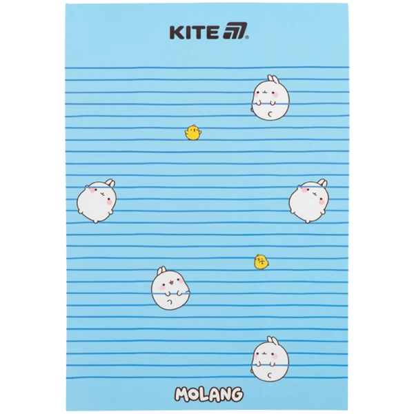 Блокнот-планшет A5, 50арк, клітинка, Molang ML25-194-1 Kite