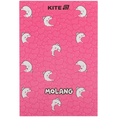 Блокнот-планшет A5, 50арк, клітинка, Molang ML25-194-2 Kite