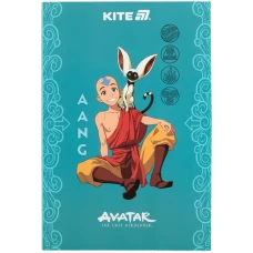 Блокнот-планшет A5, 50арк, клітинка, Avatar: The Last Airbender (Nickelodeon) AV25-194 Kite