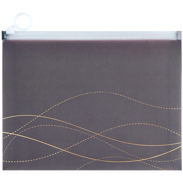 Папка на блискавці zip-lock, А5+ Waves-4, 1498-43-A