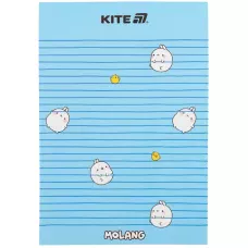Блокнот-планшет A5, 50арк, клітинка, Molang ML25-194-1 Kite