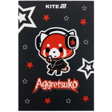 Блокнот-планшет A5, 50арк, клітинка, Aggretsuko AR25-194 Kite