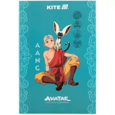 Блокнот-планшет A5, 50арк, клітинка, Avatar: The Last Airbender (Nickelodeon) AV25-194 Kite