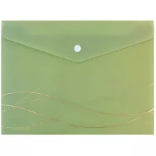 Папка на кнопці, А5+, Waves-3, 1496-42-A