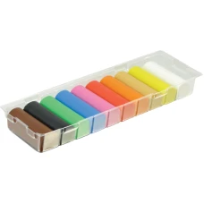 Пластилін "Stop bacteria", карт.уп. 200 г, 10 кол., 131810 Koh-i-noor