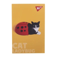 Блокнот А7 48арк., кліт., клей, "Catstyle" 152099 YES