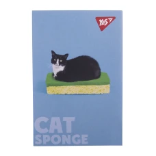 Блокнот А7 48арк., кліт., клей, "Catstyle" 152099 YES