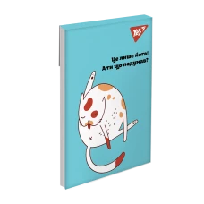 Блокнот А7 48арк., кліт., клей, "Cool animals" 151940 YES