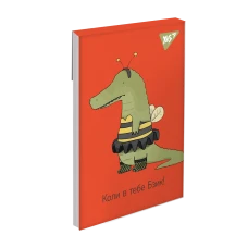 Блокнот А7 48арк., кліт., клей, "Cool animals" 151940 YES