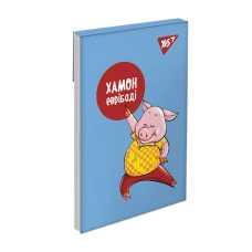 Блокнот А7 48арк., кліт., клей, "Cool animals" 151940 YES