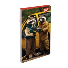 Блокнот А7 48арк., кліт., клей, "Creative animals" 151986 YES
