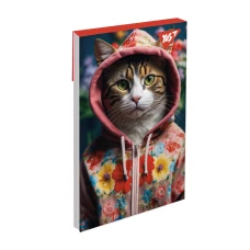 Блокнот А7 48арк., кліт., клей, "Creative animals" 151986 YES