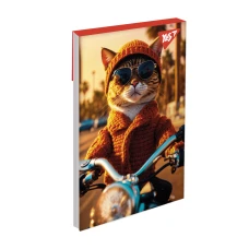 Блокнот А7 48арк., кліт., клей, "Creative animals" 151986 YES