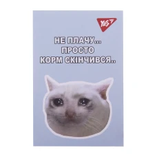 Блокнот А7 48арк., кліт., клей, "Щоденний настрій" 152108 YES