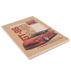 Блокнот В5, 80арк., кліт., клей, білила "Speed" крафт, 151990 YES