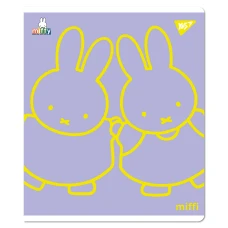 Зошит А5/12 арк коса YES "Miffy" Софт тач, УФ виб, 767501
